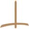Ekena Millwork Bellingham Timber Gable Bracket, Western Red Cedar, 72"W x 45"H x 1 1/2"D x 3 1/2"F, 15/12 Pitch GBW072X45X0204BEL00SWR - alternate 5
